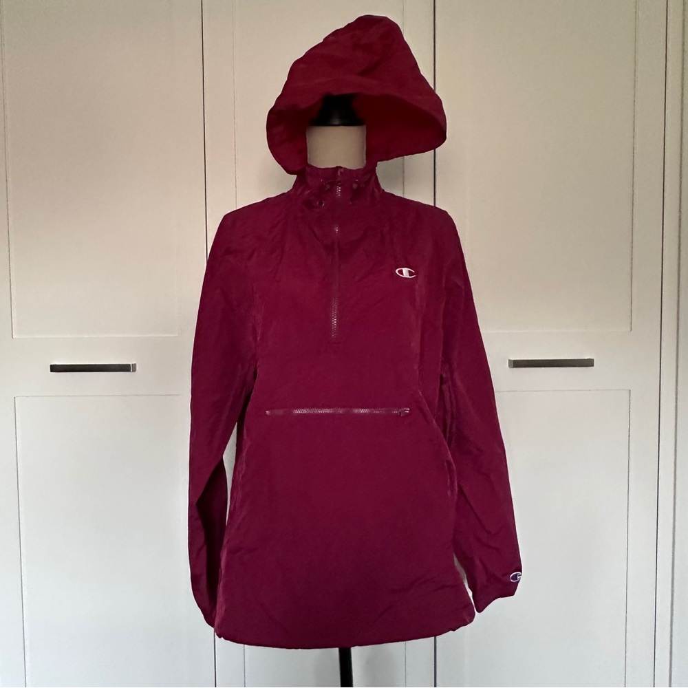 Men’s Champion 1/4 Packable Rain Jacket